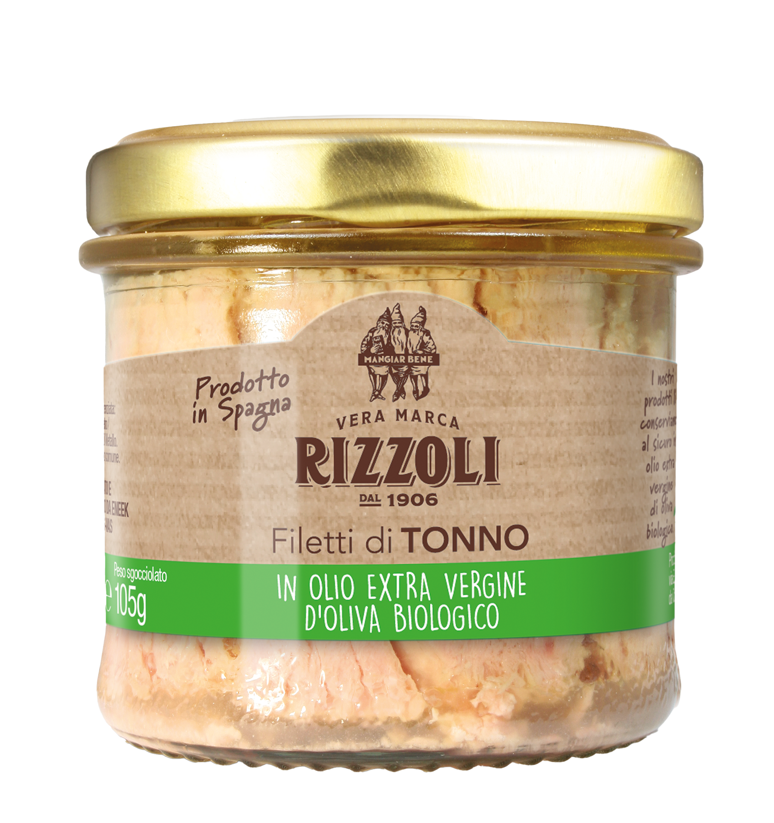 Filetti di Tonno in Olio Extra Vergine di Oliva Bio