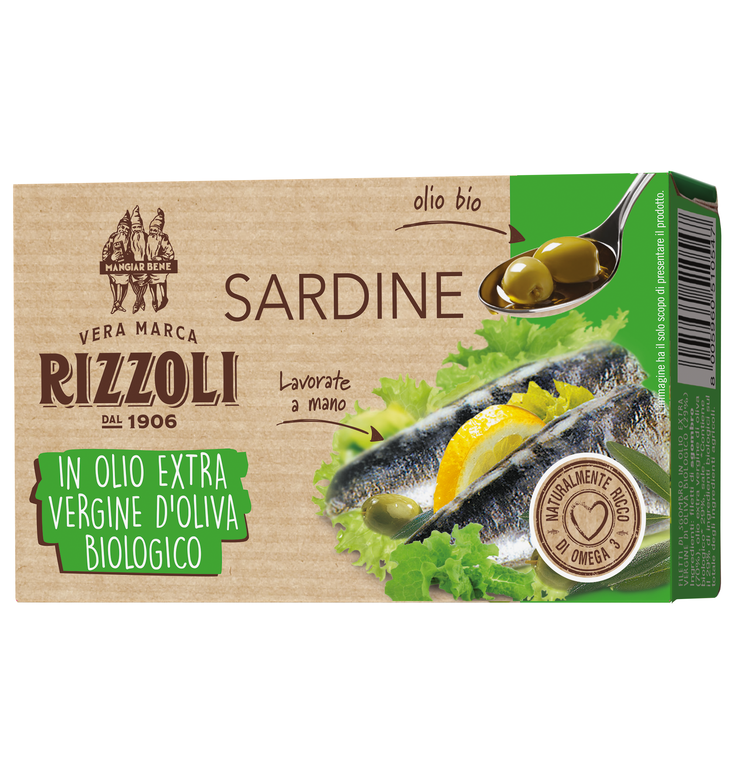 Sardine in Olio Extra Vergine Bio