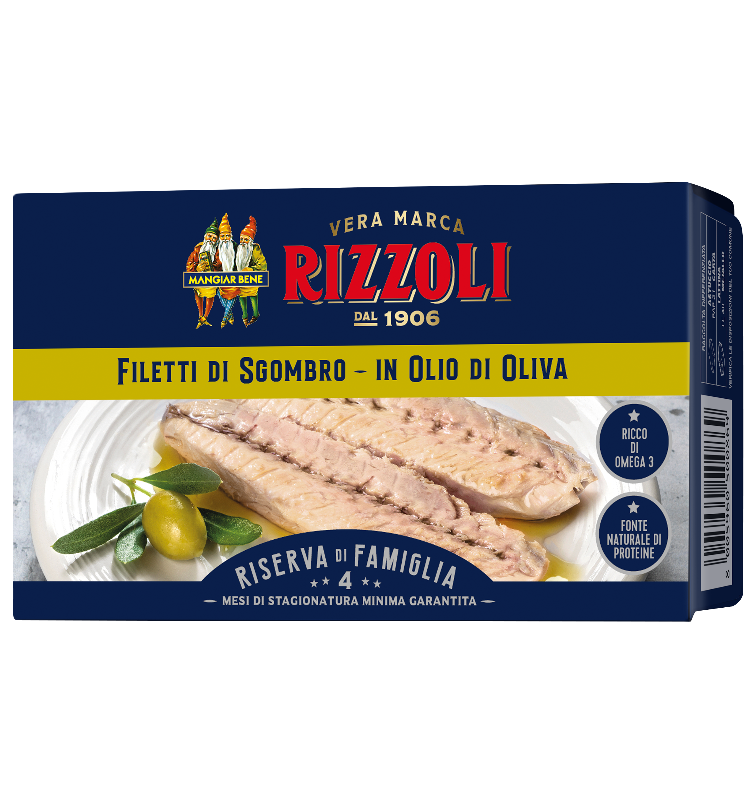 Filetti di Sgombro in Olio di Oliva Riserva di Famiglia