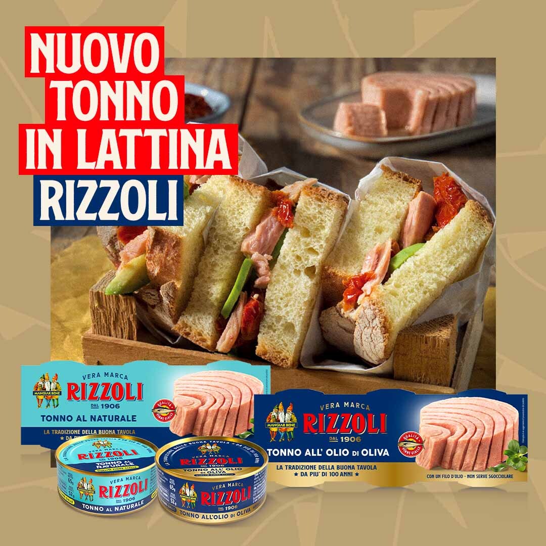 Rizzoli presenta il nuovo Tonno in lattina